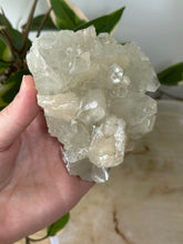 Load image into Gallery viewer, Glass Green Apophyllite~Peach Stillbite~Pink/Green Chalcedony Specimen #125
