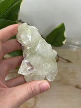 Load image into Gallery viewer, Glass Green Apophyllite Natural DT’s~Pink/Green Chalcedony Specimen #92
