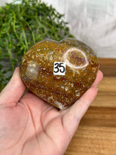 Load image into Gallery viewer, Sea Jasper Heart #35
