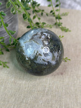 Load image into Gallery viewer, Moss Agate Sphere #50
