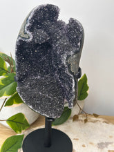 Load image into Gallery viewer, Deep Amethyst Cluster On Stand
