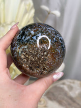 Load image into Gallery viewer, XL Sea Jasper Sphere
