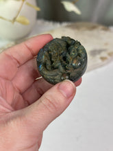 Load image into Gallery viewer, Labradorite Dragon Coin
