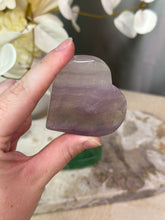 Load image into Gallery viewer, Fluorite Hearts #16
