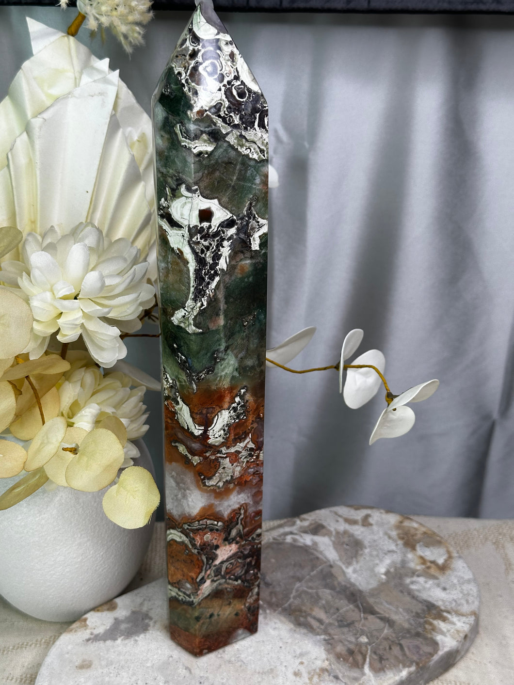 XXL Money Agate Tower