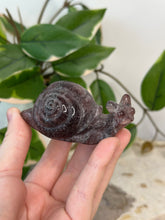Load image into Gallery viewer, Strawberry Quartz Snail

