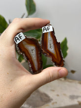 Load image into Gallery viewer, Carnelian Slice Pairs~ AF

