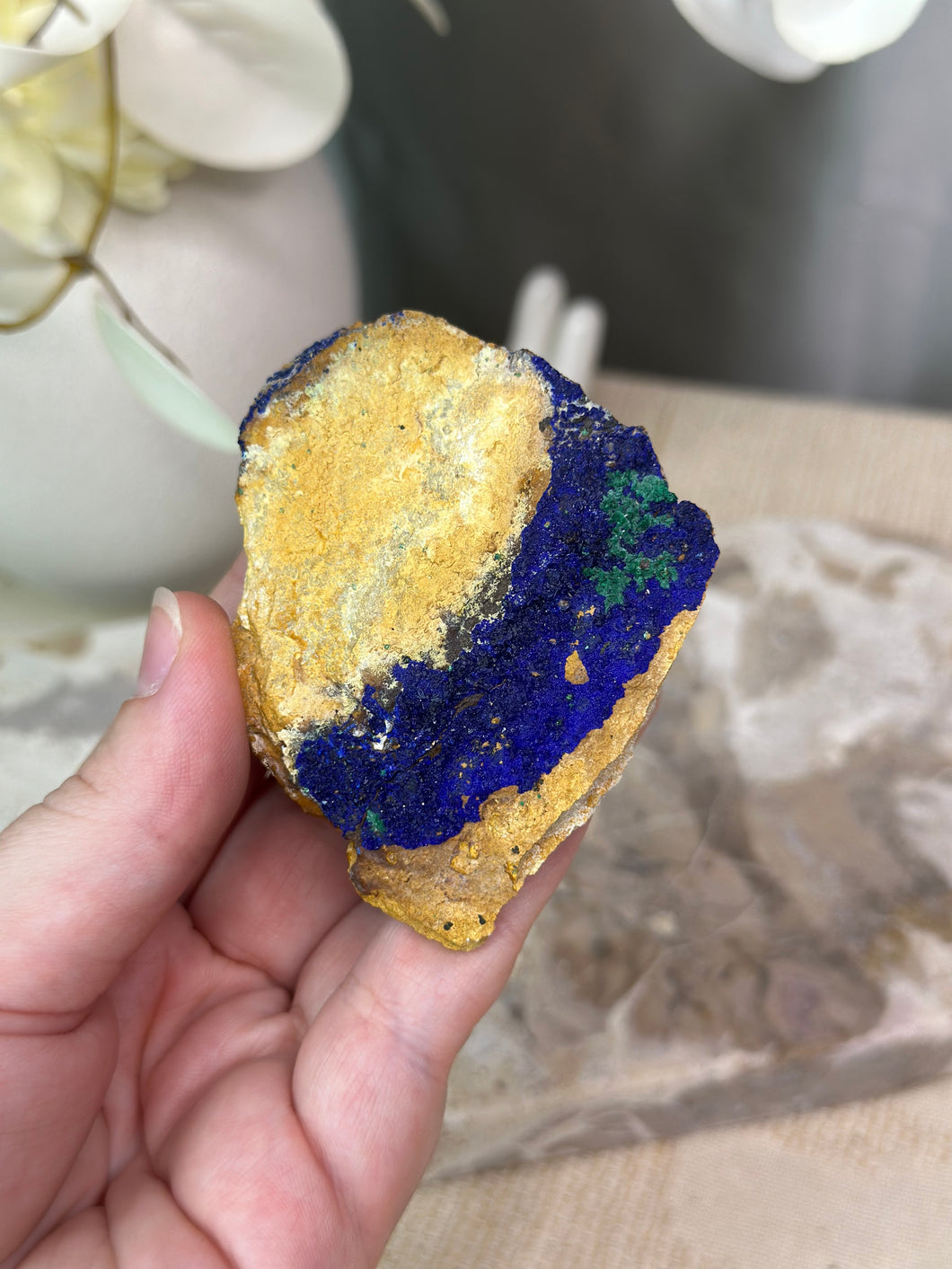 Azurite + Malachite Specimen