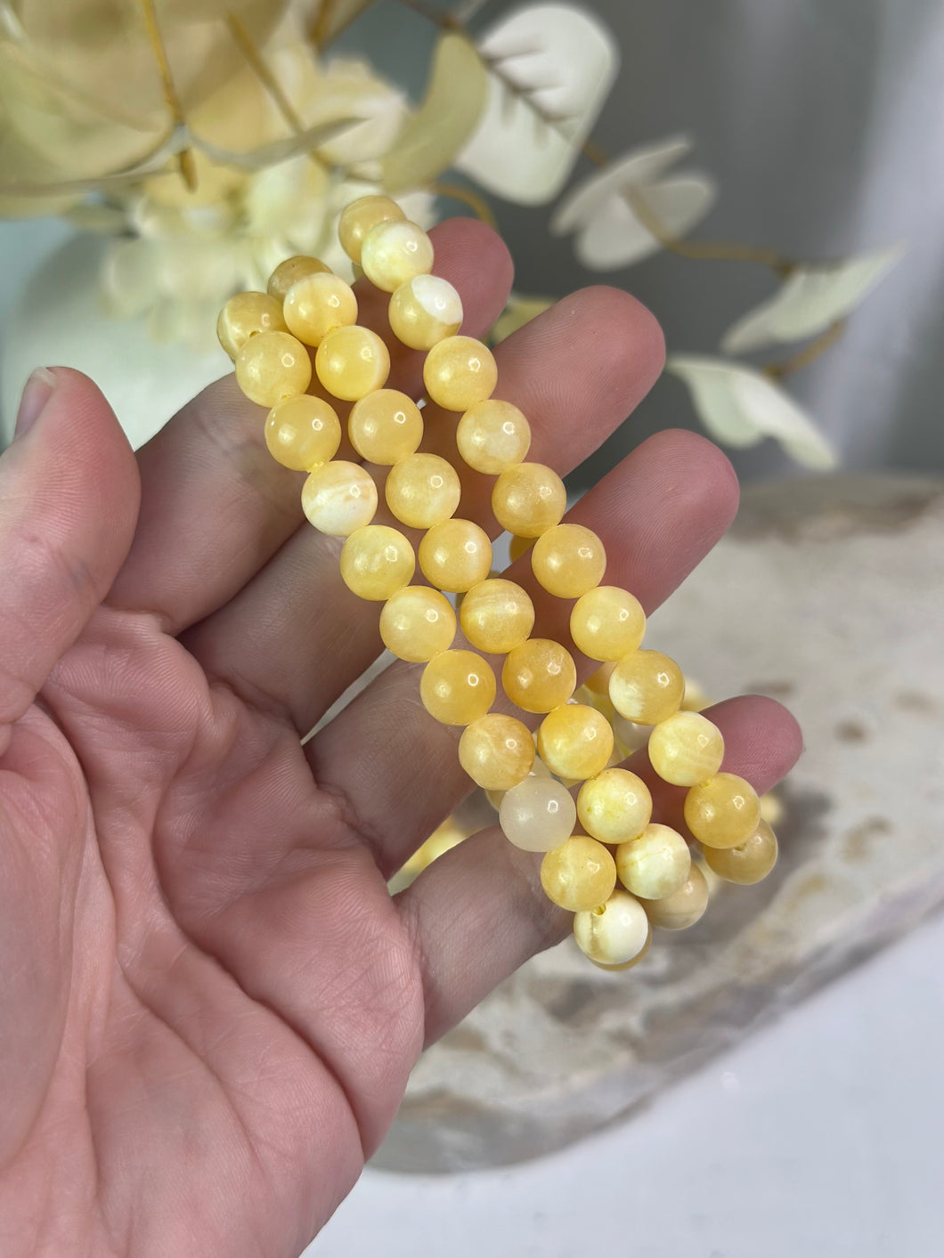 Yellow Calcite Bracelets