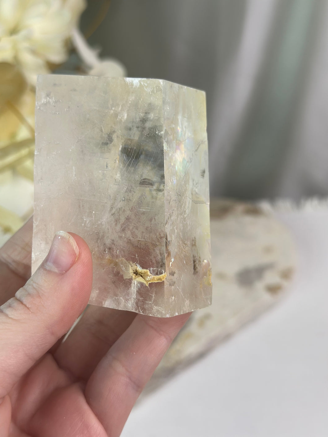 Optical Calcite Rhombus #42