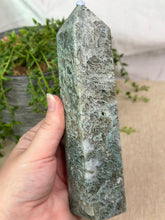 Load image into Gallery viewer, Moss Agate Tower #40
