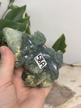 Load image into Gallery viewer, LRG Moss Agate Frog #58A

