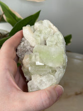 Load image into Gallery viewer, Green Apophyllite~Scolecite Sprays~Crystallised Pink/Red Stillbite~Dark Red Heulandite On a Red Chalcedony Base Cluster #117
