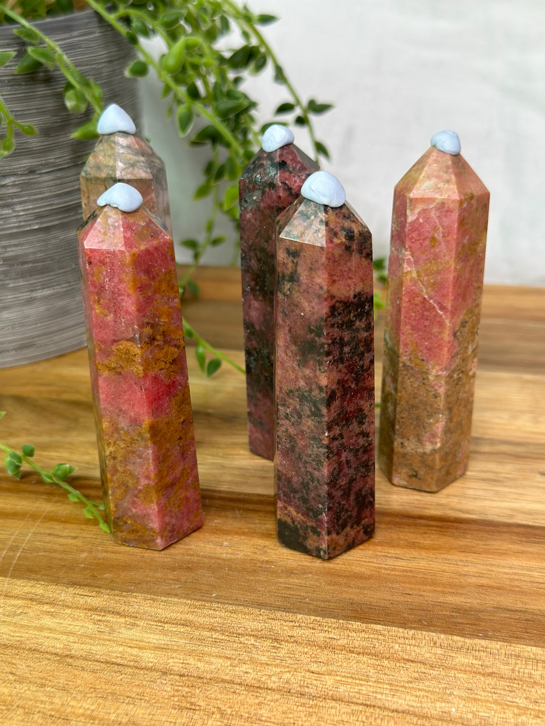 Rhodonite Towers