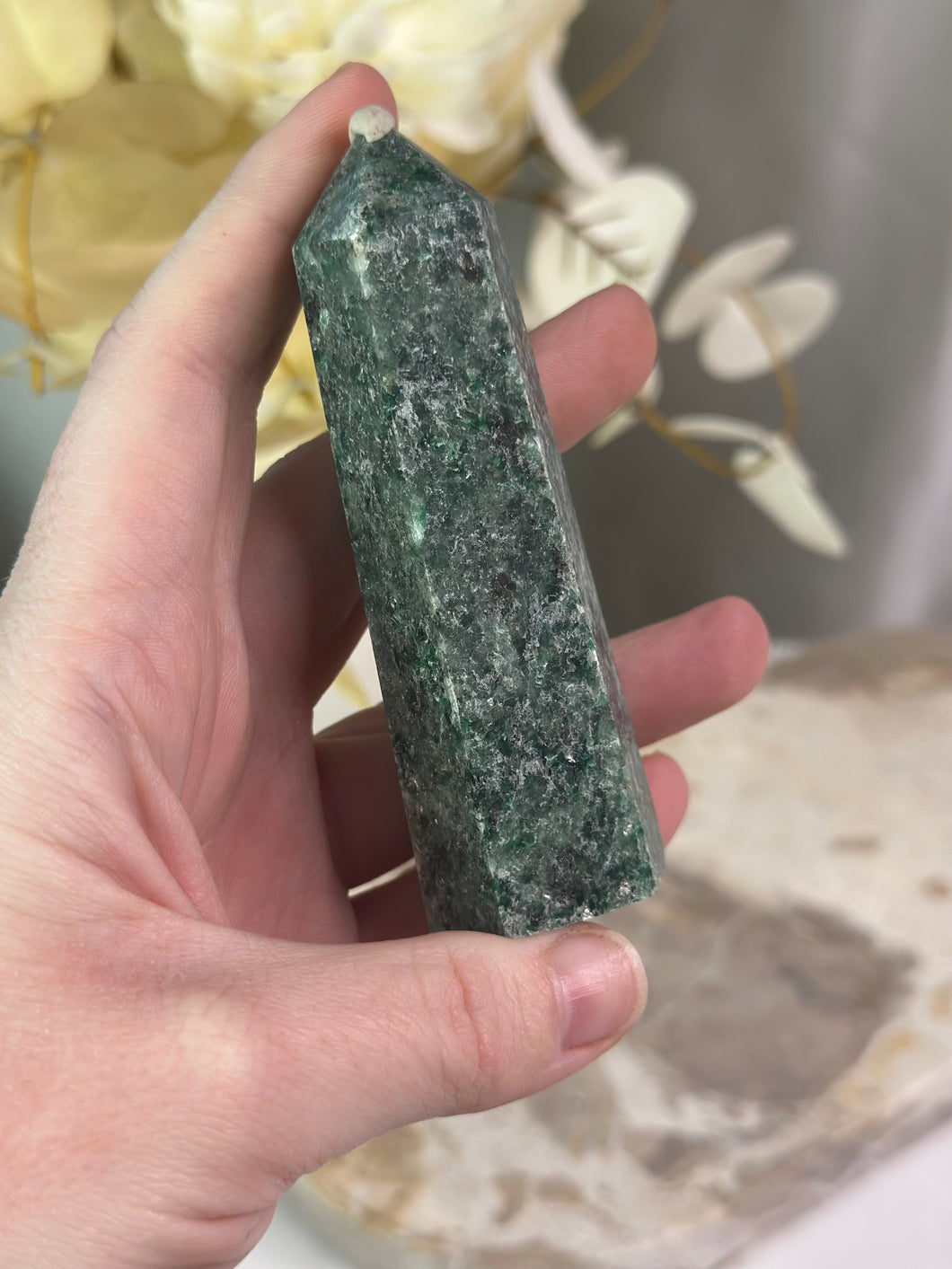 Ice green Fluorite Sphere #55