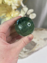 Load image into Gallery viewer, Ice green Fluorite Sphere #55
