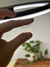 Load image into Gallery viewer, Small Iris Agate Moon Slice
