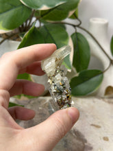 Load image into Gallery viewer, Iridescent Pyrite On Quartz Specimen #13B
