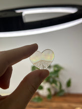 Load image into Gallery viewer, Small Iris Agate Heart Slice
