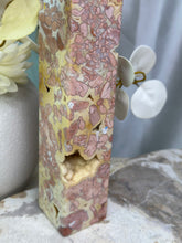 Load image into Gallery viewer, XL Pink Agate Tower

