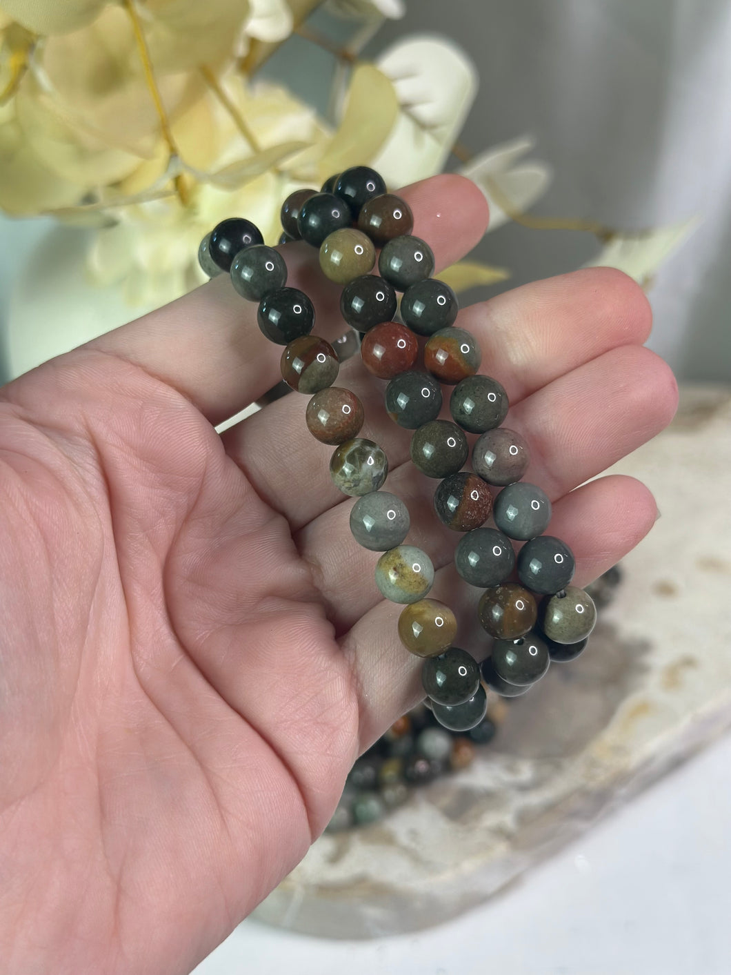 Polychrome Jasper Bracelets
