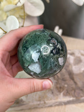 Load image into Gallery viewer, Moss Agate Sphere #44
