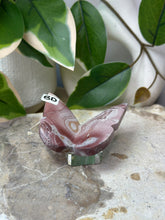 Load image into Gallery viewer, Pink Picture Jasper 3D Butterfly~ BD
