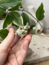 Load image into Gallery viewer, Iridescent Pyrite On Quartz Specimen #15A
