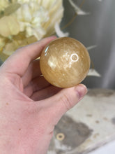 Load image into Gallery viewer, Honey Calcite Spheres #38
