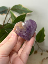 Load image into Gallery viewer, Amethyst x Agate Heart #12
