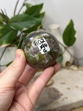 Load image into Gallery viewer, Scenic Moss Agate Sphere #102
