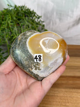 Load image into Gallery viewer, Sea Jasper Heart #48
