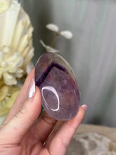 Load image into Gallery viewer, Phantom Amethyst Palmstone #66 *HQ*
