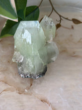 Load image into Gallery viewer, Glass Green Apophyllite~Peach Stillbite~Pink/Green Chalcedony Specimen #110
