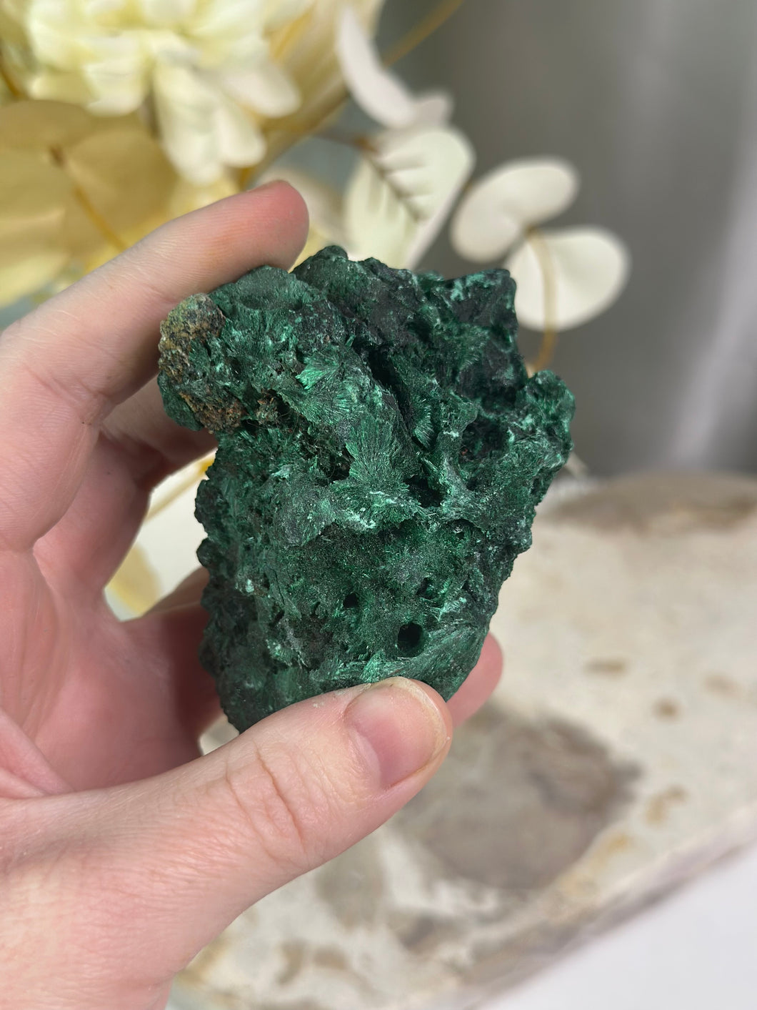 Fibrosis Malachite Specimen #60