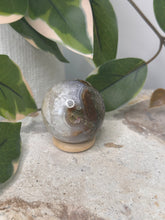 Load image into Gallery viewer, Scenic Moss Agate Sphere #50
