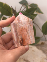 Load image into Gallery viewer, Pink Crazy Lace Agate Domino #46
