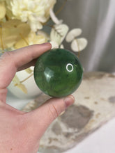 Load image into Gallery viewer, Ice green Fluorite Sphere #65
