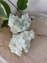 Load image into Gallery viewer, Crystal Green Apophyllite~Crystallised Sugary Prehnite Specimens #50
