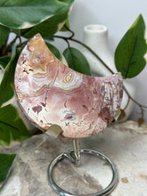 Load image into Gallery viewer, Pink Picture Jasper Moon #58
