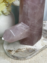 Load image into Gallery viewer, 2.5 Kilo Double Pointed Rose Quartz Tower
