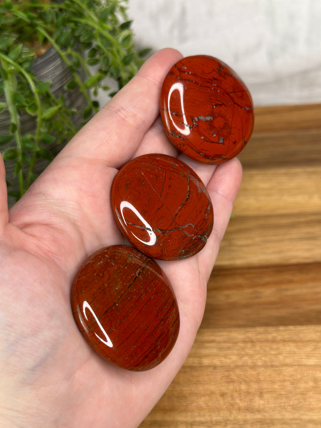 Large Red Jasper Flatstones