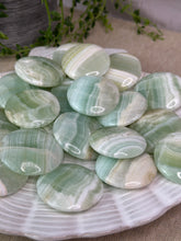 Load image into Gallery viewer, Pistachio Calcite Flatstones
