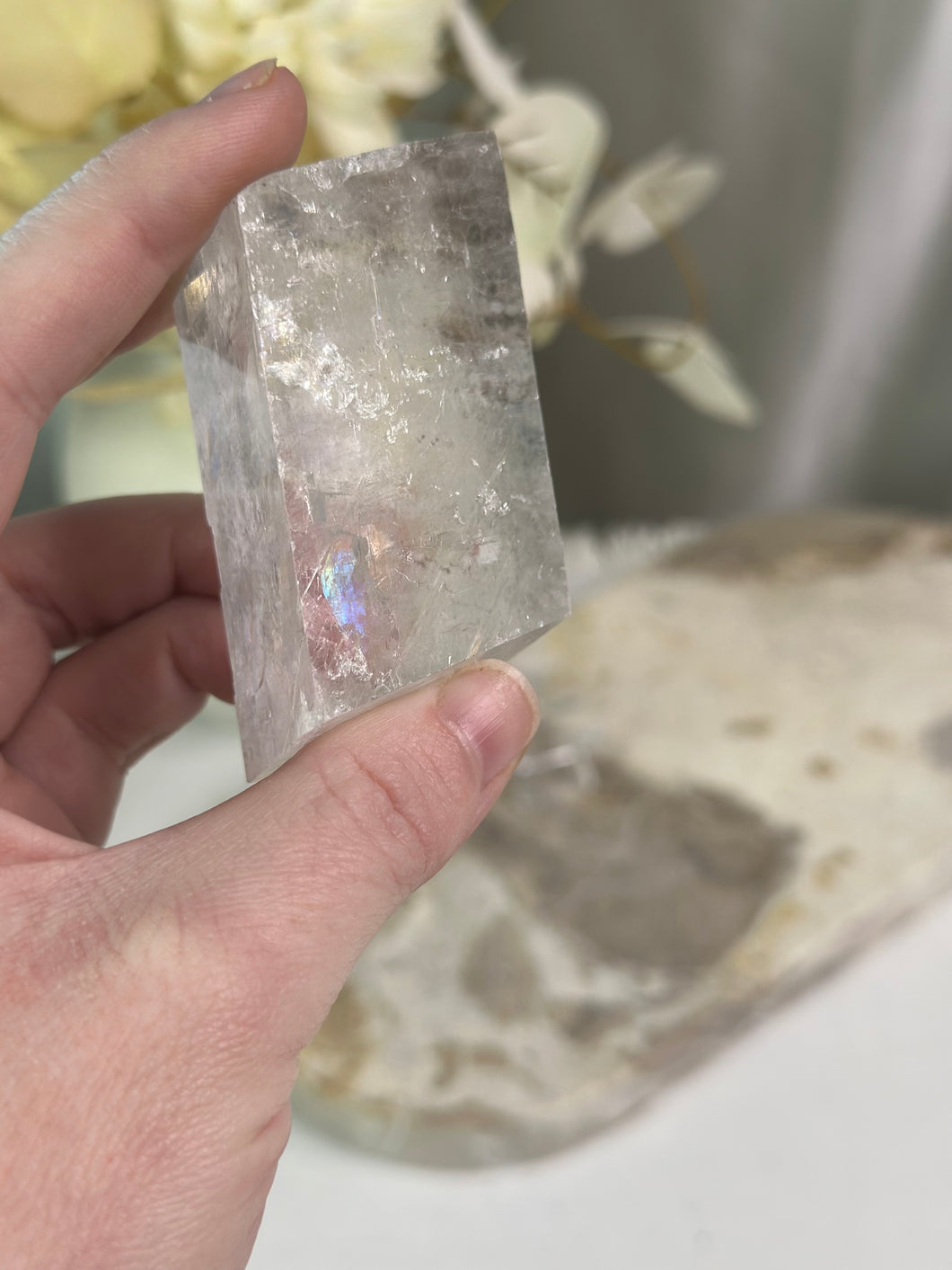 Optical Calcite Rhombus #26
