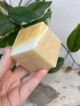 Load image into Gallery viewer, Imperfect Orange Calcite Cube #58A

