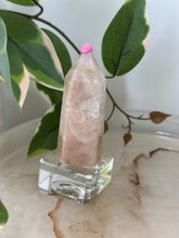 Load image into Gallery viewer, Flower Agate x Pink Amethyst Tower #15
