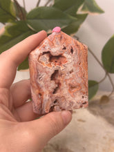 Load image into Gallery viewer, Pink Crazy Lace Agate Domino #42A
