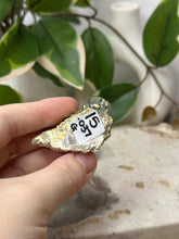 Load image into Gallery viewer, Iridescent Pyrite On Quartz Specimen #15B
