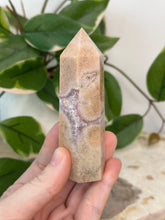 Load image into Gallery viewer, Pink + Purple Amethyst Tower
