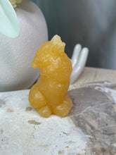 Load image into Gallery viewer, Yellow Calcite Wolf
